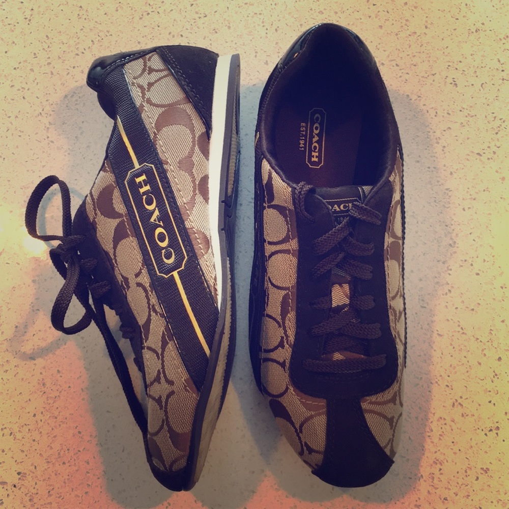 Coach tennis shoes